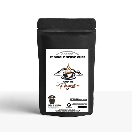 12 Pack Single Serve Coffee Capsules