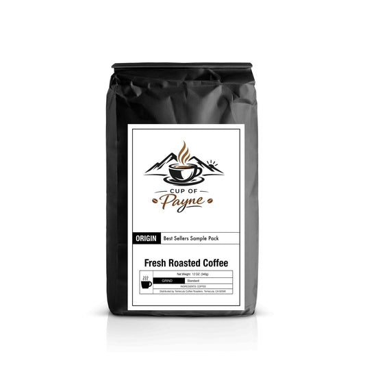 Best Sellers Sample Pack: 6Bean, Cowboy, Breakfast, Peru, Mexico, Bali